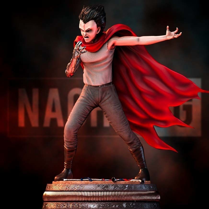 Fan Art Tetsuo from Akira - Statue 3D print model_4