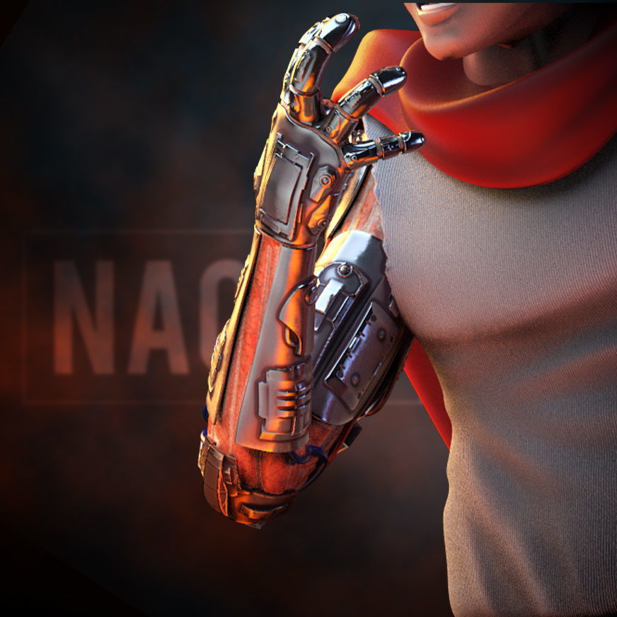 Fan Art Tetsuo from Akira - Statue 3D print model_6