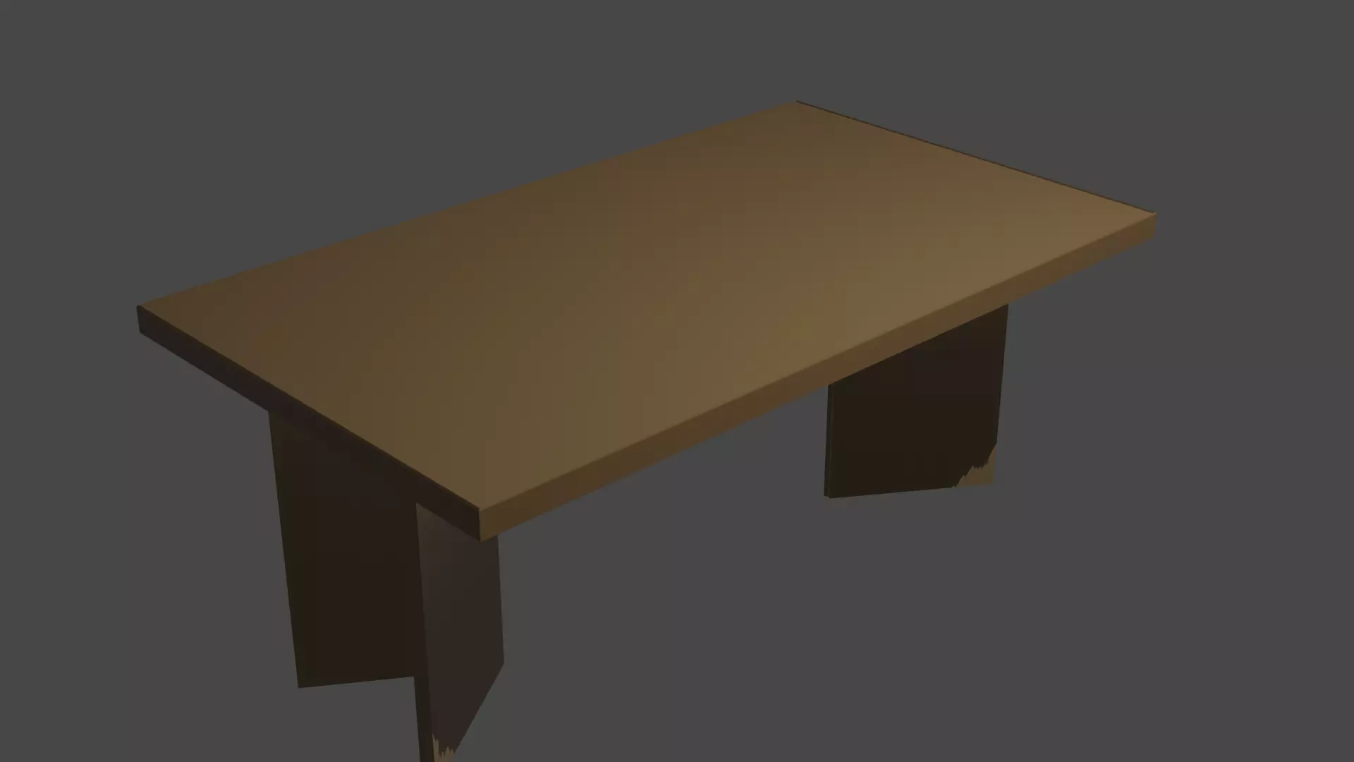 Table Free low-poly 3D model