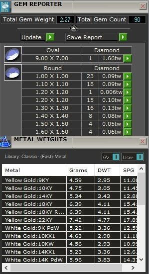 Oval diamond ring 3D print model_4