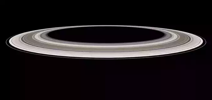 Saturn Ring 3D Mesh