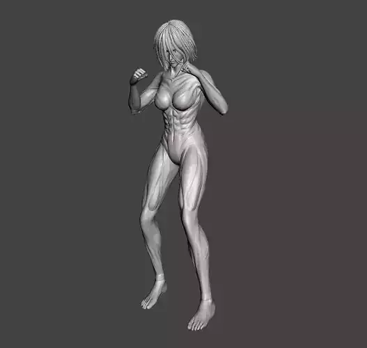 Female Titan 3D Model