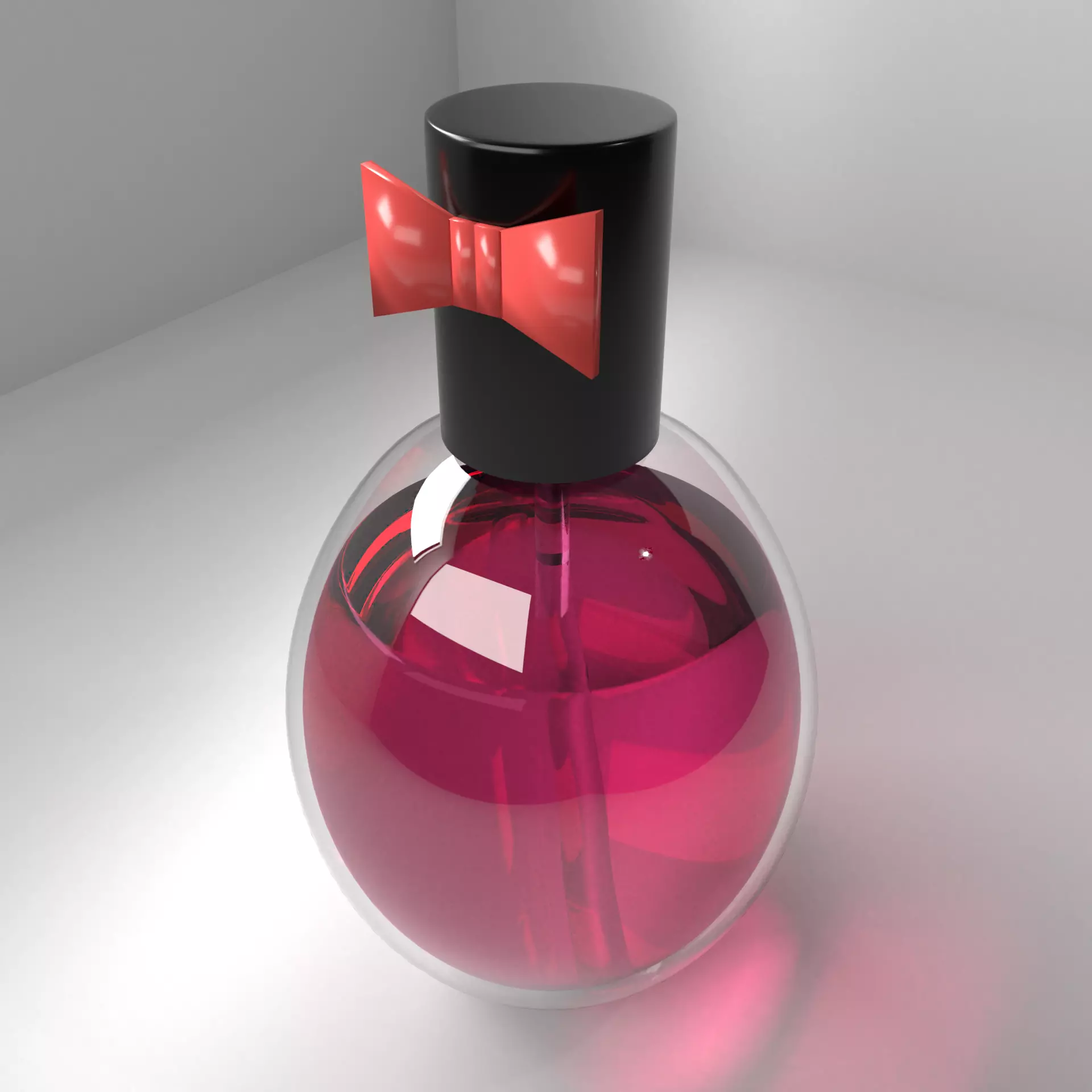 Perfume 1 With Red Liquid 3D model_0