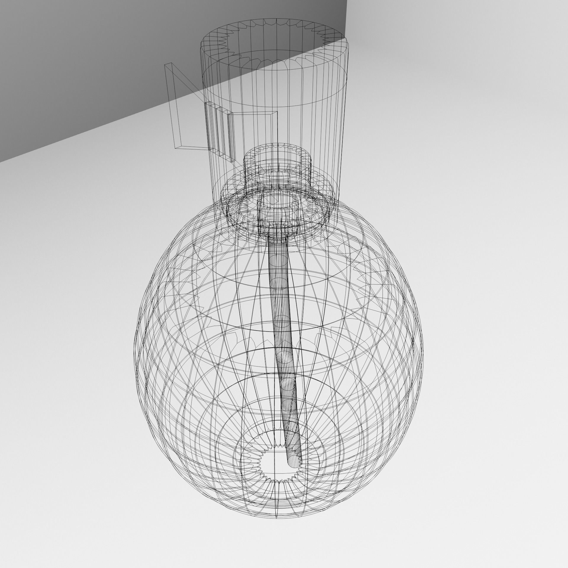 Perfume 1 With Red Liquid 3D model_6