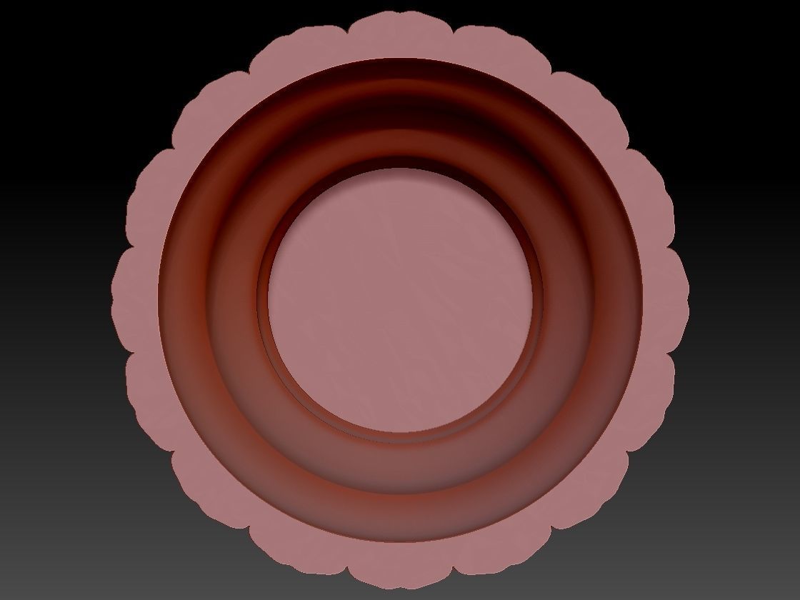 GIRLS ON POT OR BASE 3D print model_2