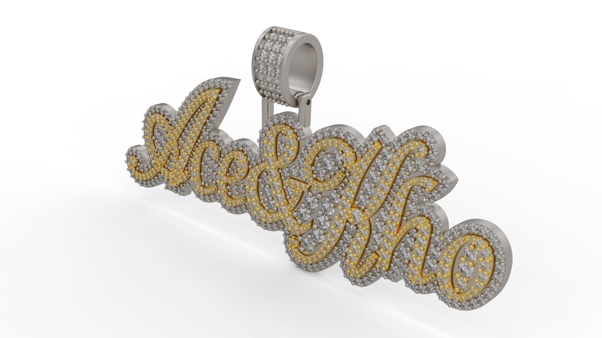 Ace and Kho Pendant 3D print model_1