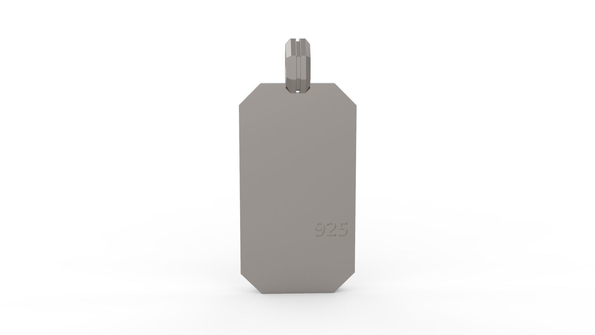 David Yurman Wave Pendant 3D print model_4