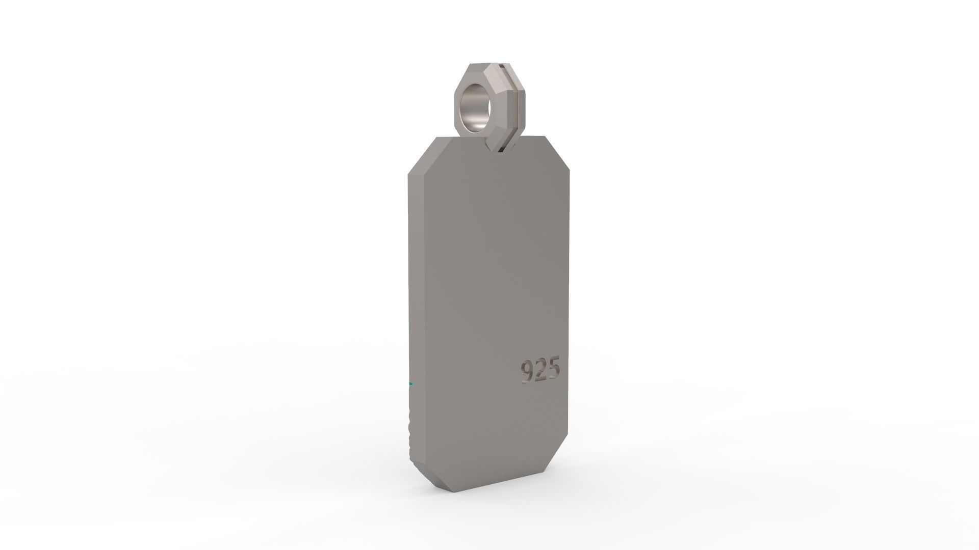 David Yurman Wave Pendant 3D print model_3