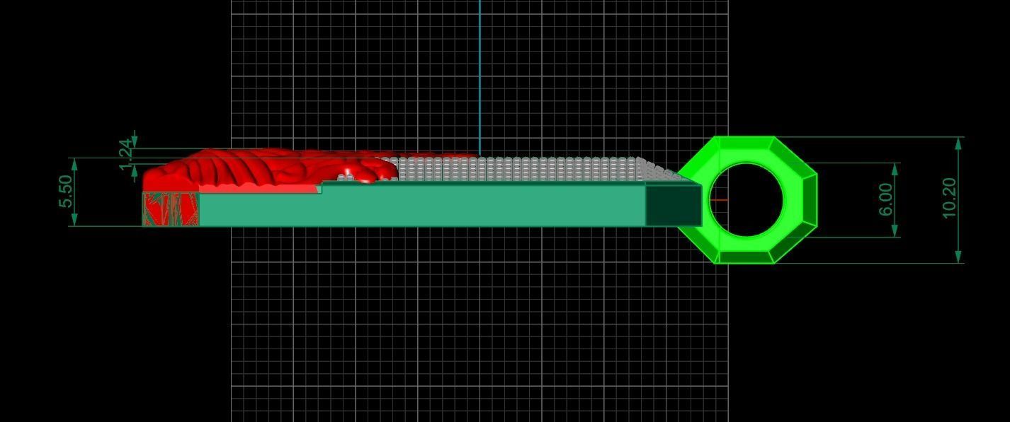 David Yurman Wave Pendant 3D print model_7