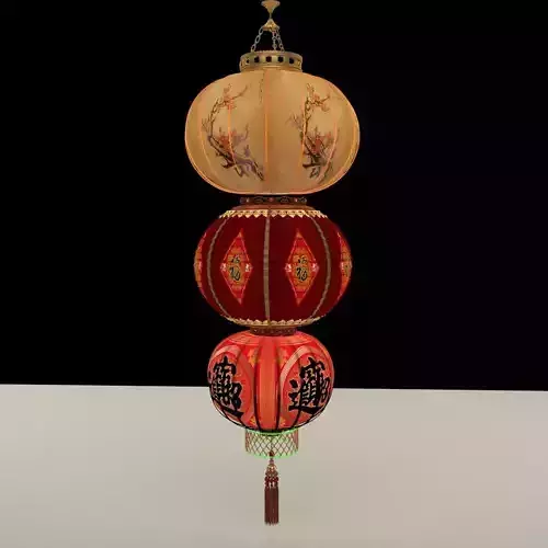 Chinese red lantern