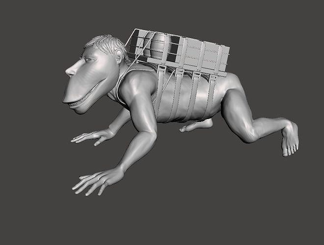 Cart Titan 3D Model 3D print model