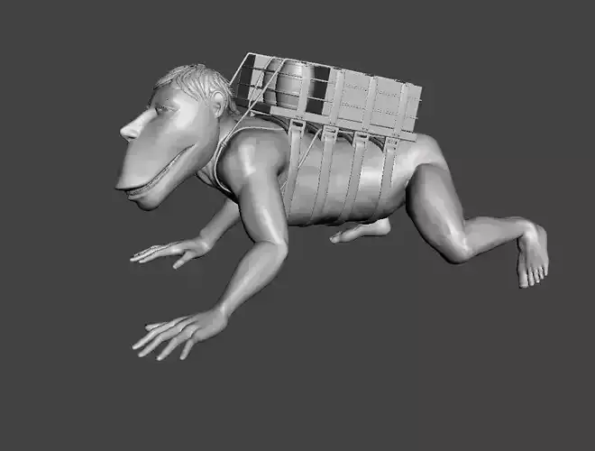Cart Titan 3D Model