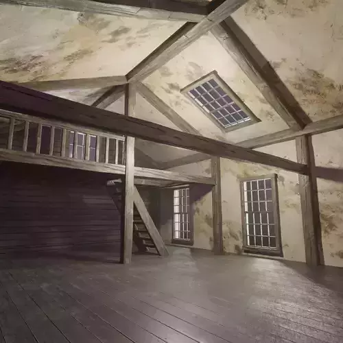 Triangular Wooden Modern House