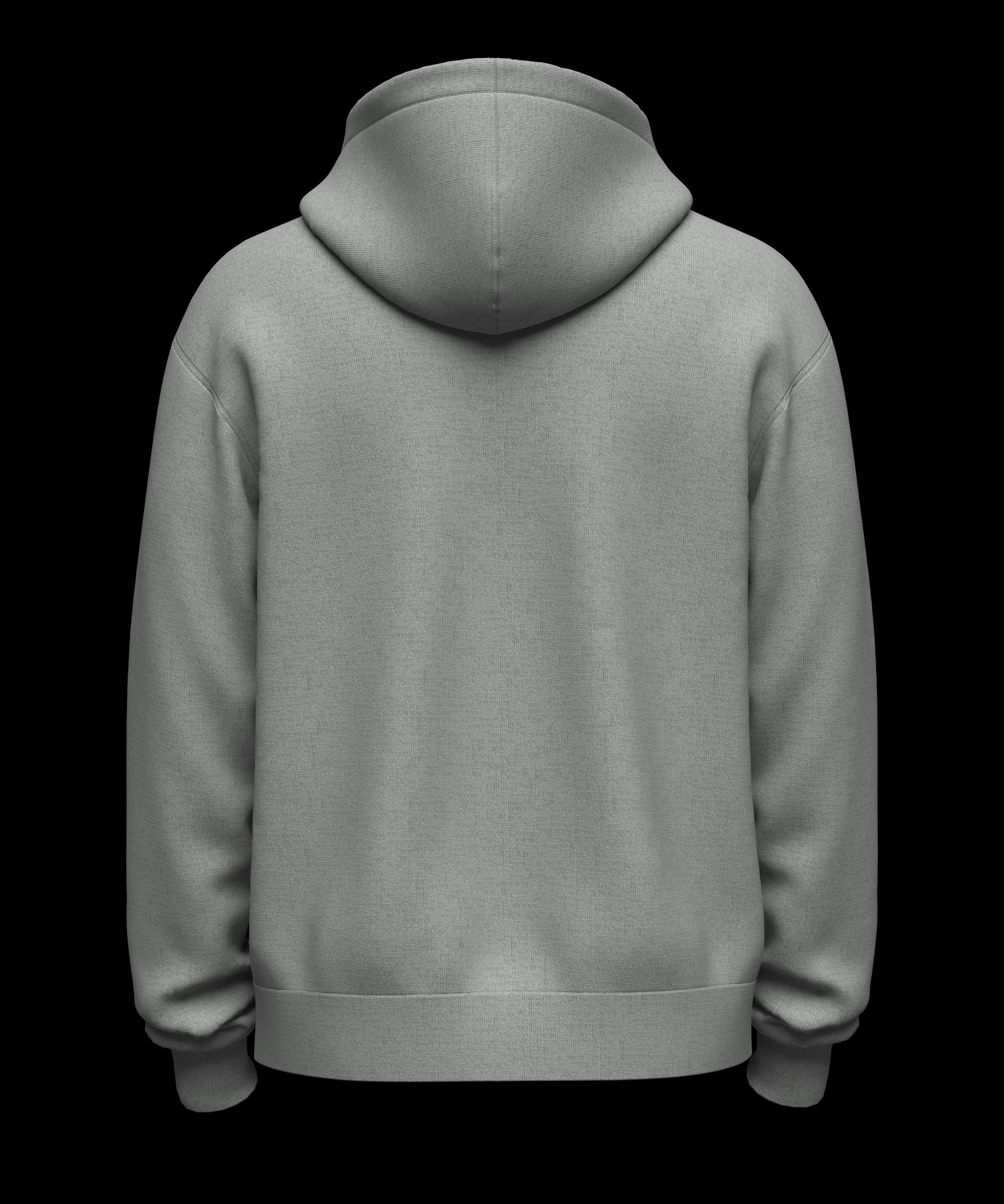 Mens Oversized Hoodie 3d Model 3D model_8