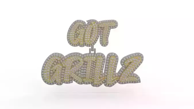 Got Grillz 2 Pendant 3D print model