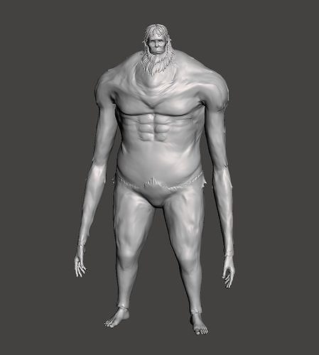 Beast Titan 3D Model 3D print model