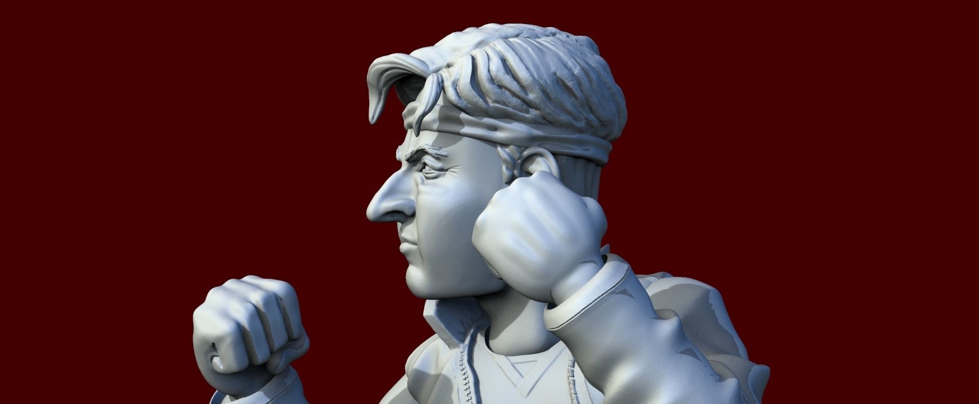  Senesei Johnny Lawrence 3D print model_1