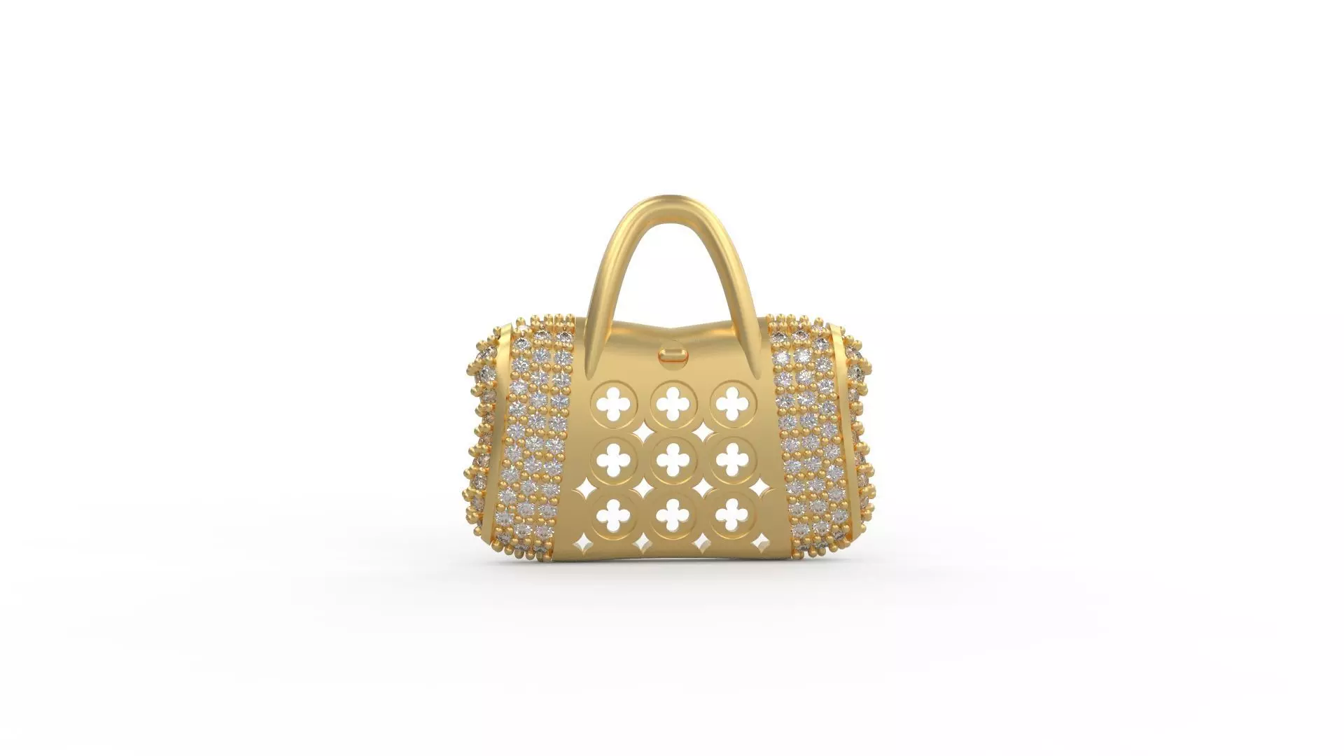 Louis Vuitton Bag Charm 3D print model