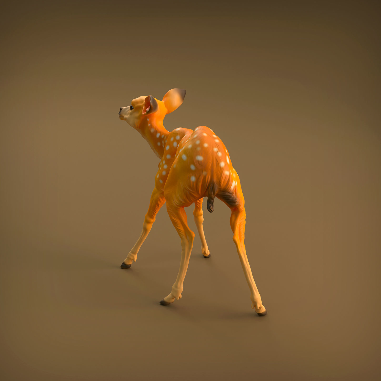 Fawn for 3D Printing 3D print model_6