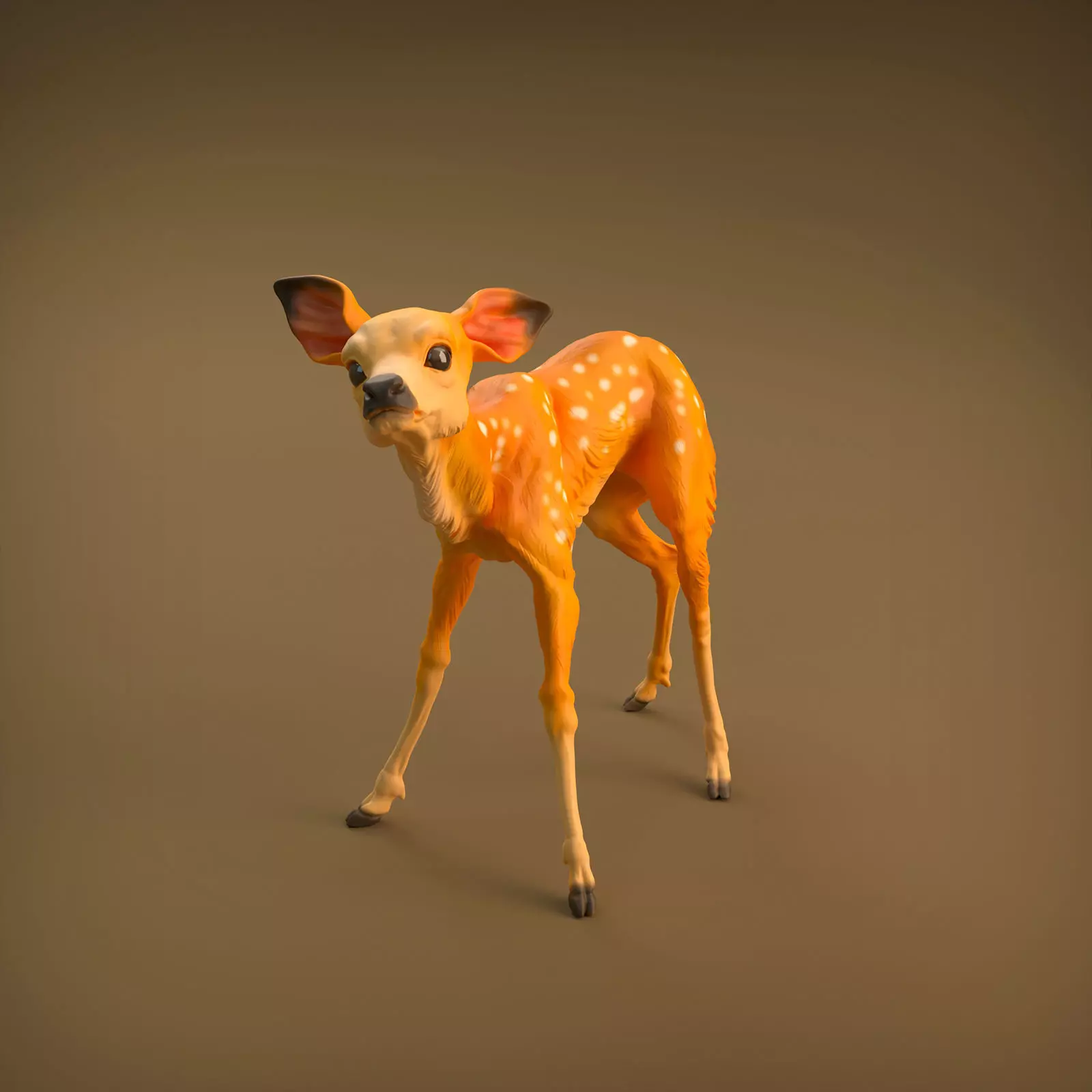 Fawn for 3D Printing 3D print model_0