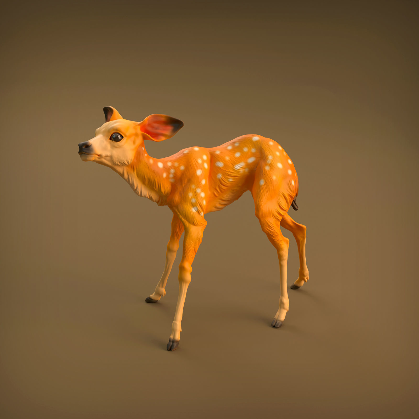 Fawn for 3D Printing 3D print model_1