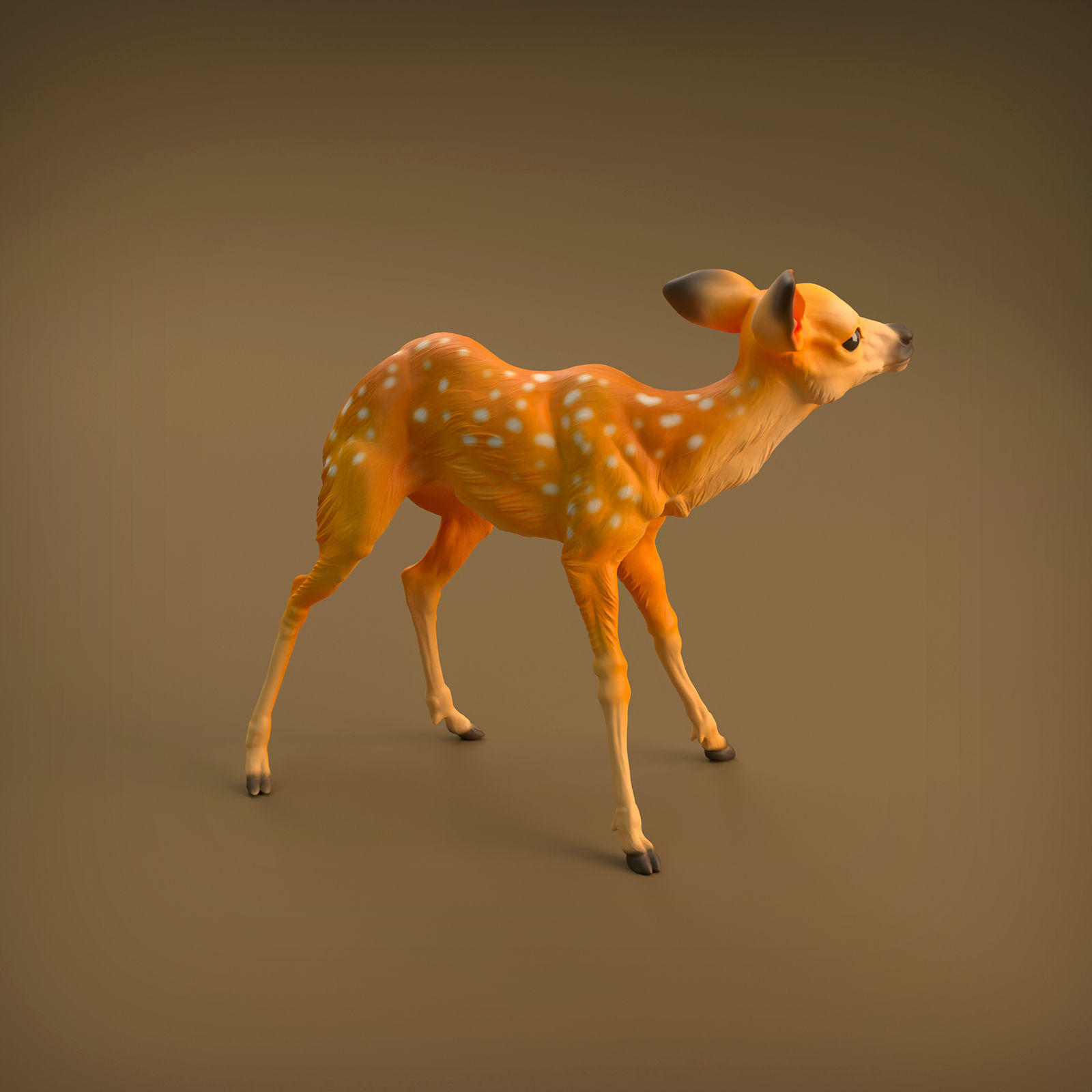 Fawn for 3D Printing 3D print model_4