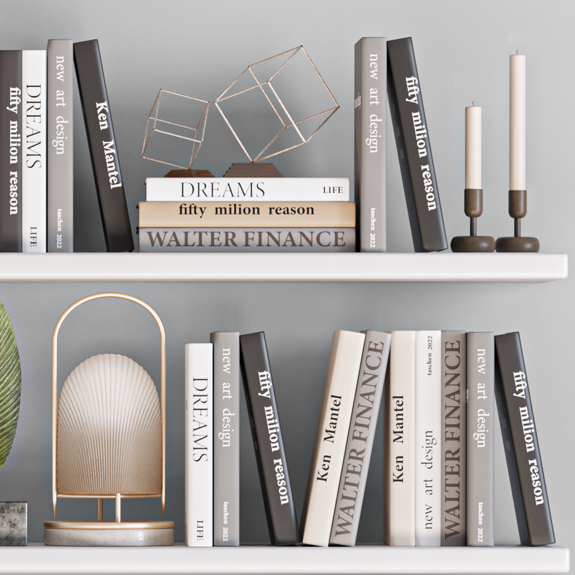 decorative set30 3D model_3