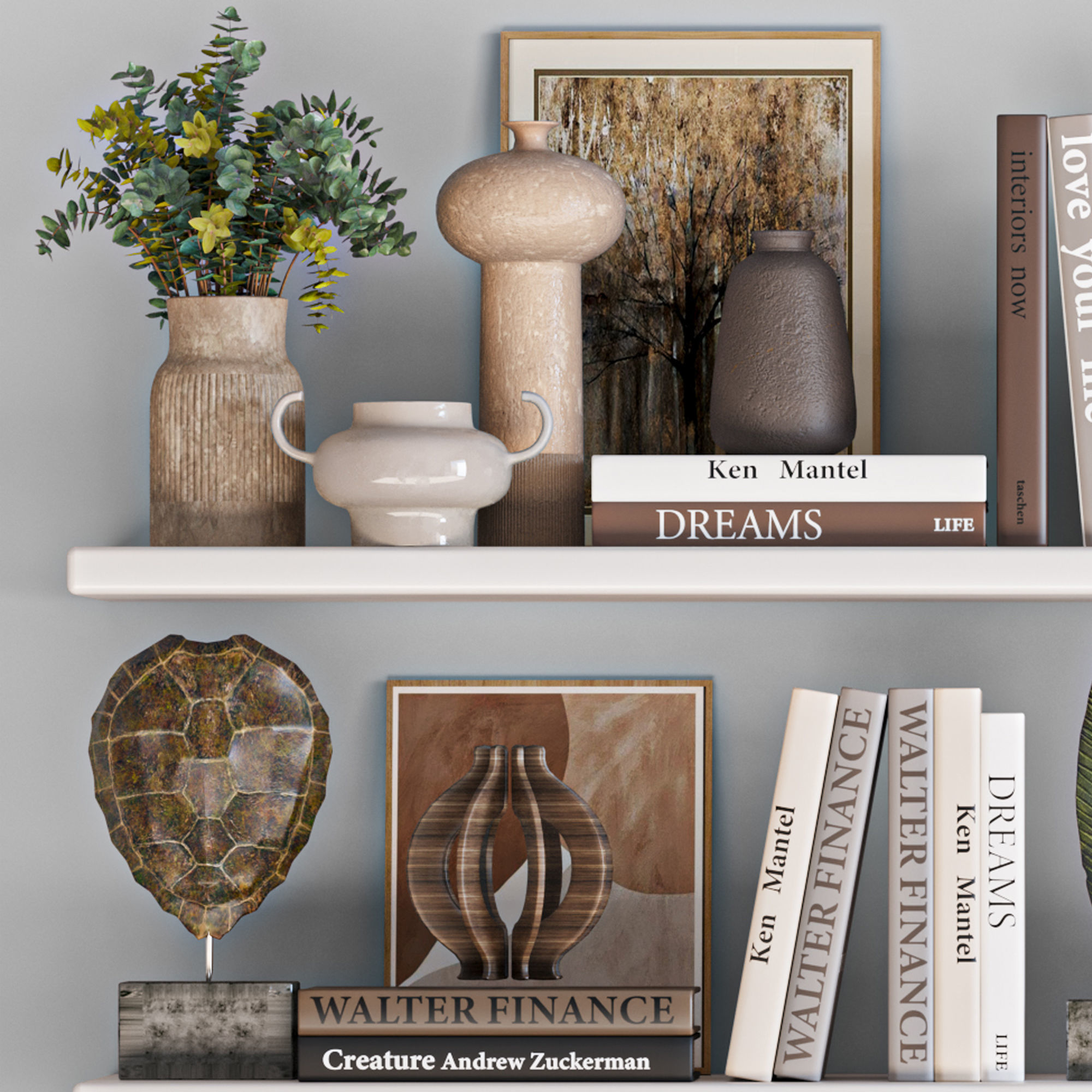 decorative set30 3D model_5