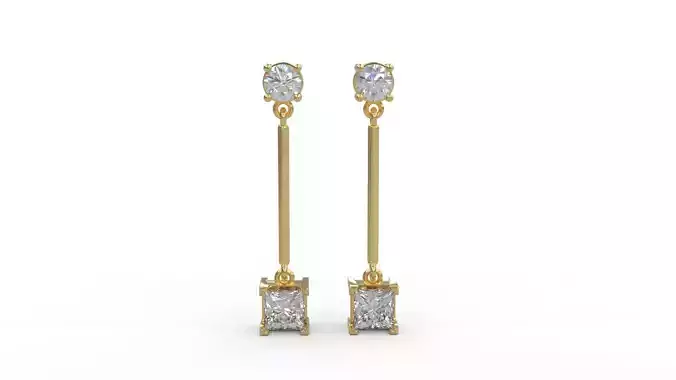 Square Earrings