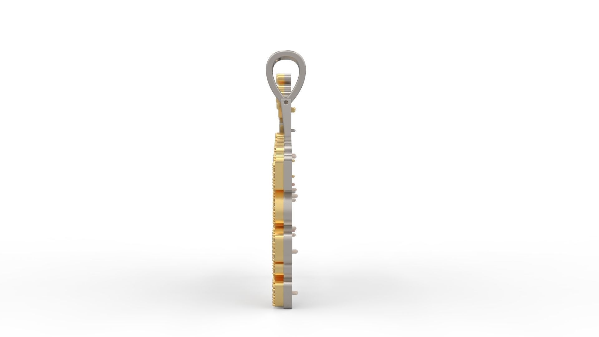 Chess Move Pendant 3D print model_3