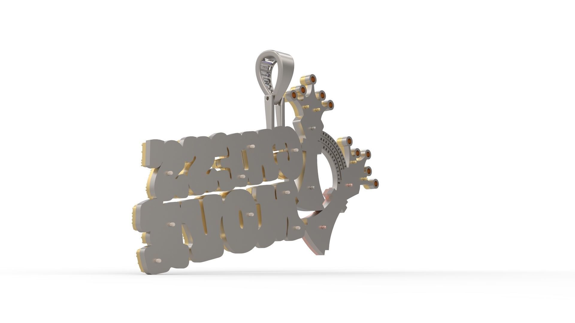 Chess Move Pendant 3D print model_4
