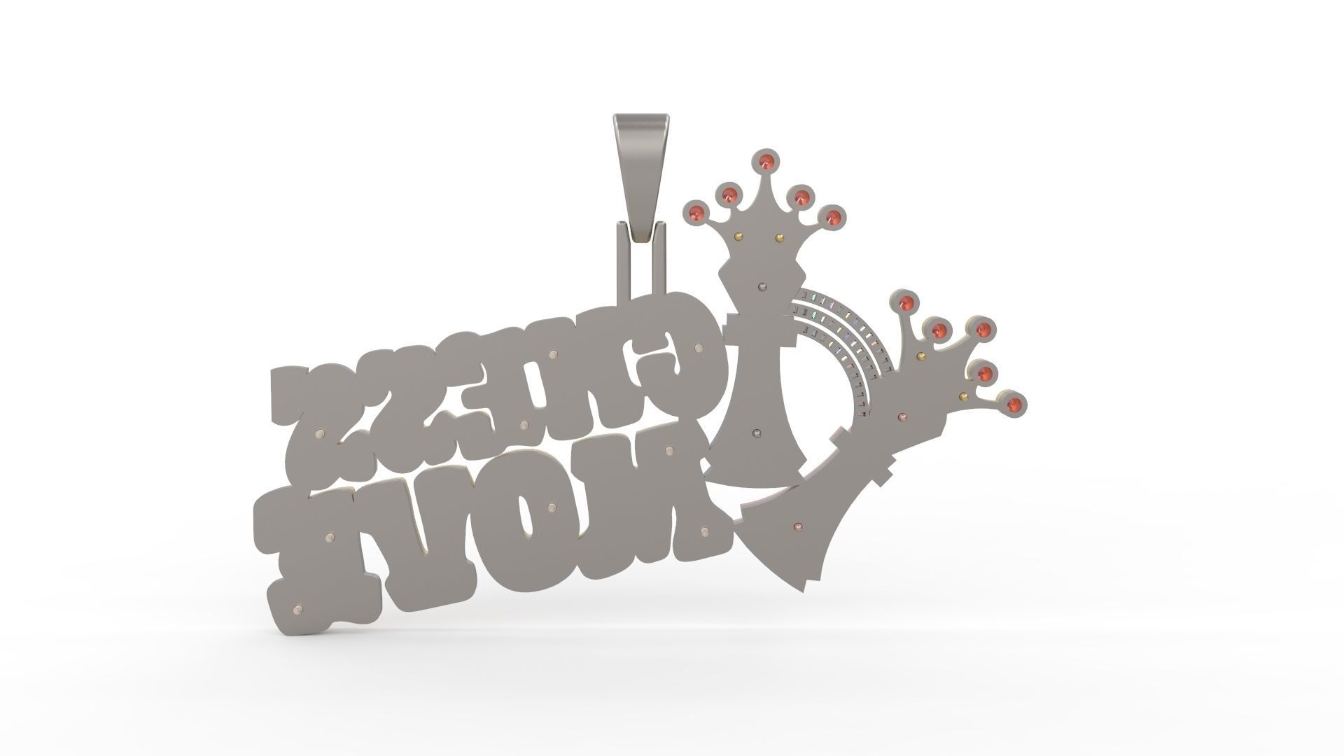 Chess Move Pendant 3D print model_5