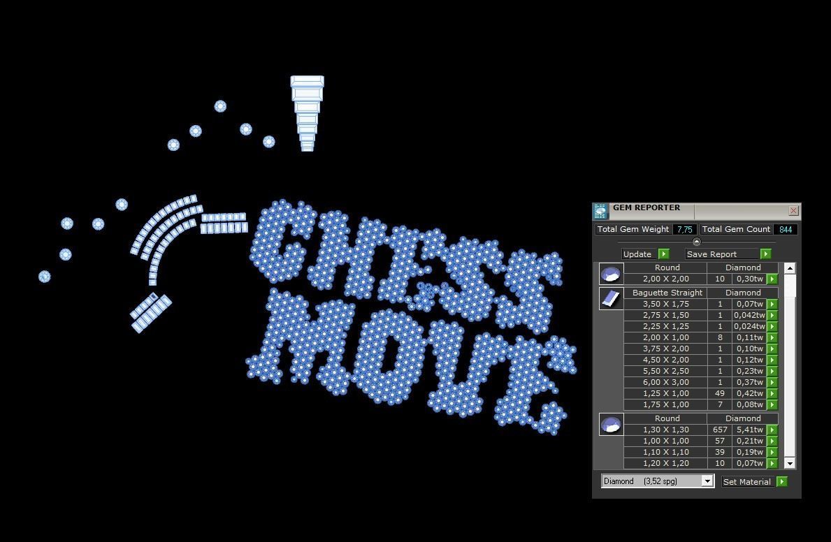 Chess Move Pendant 3D print model_8