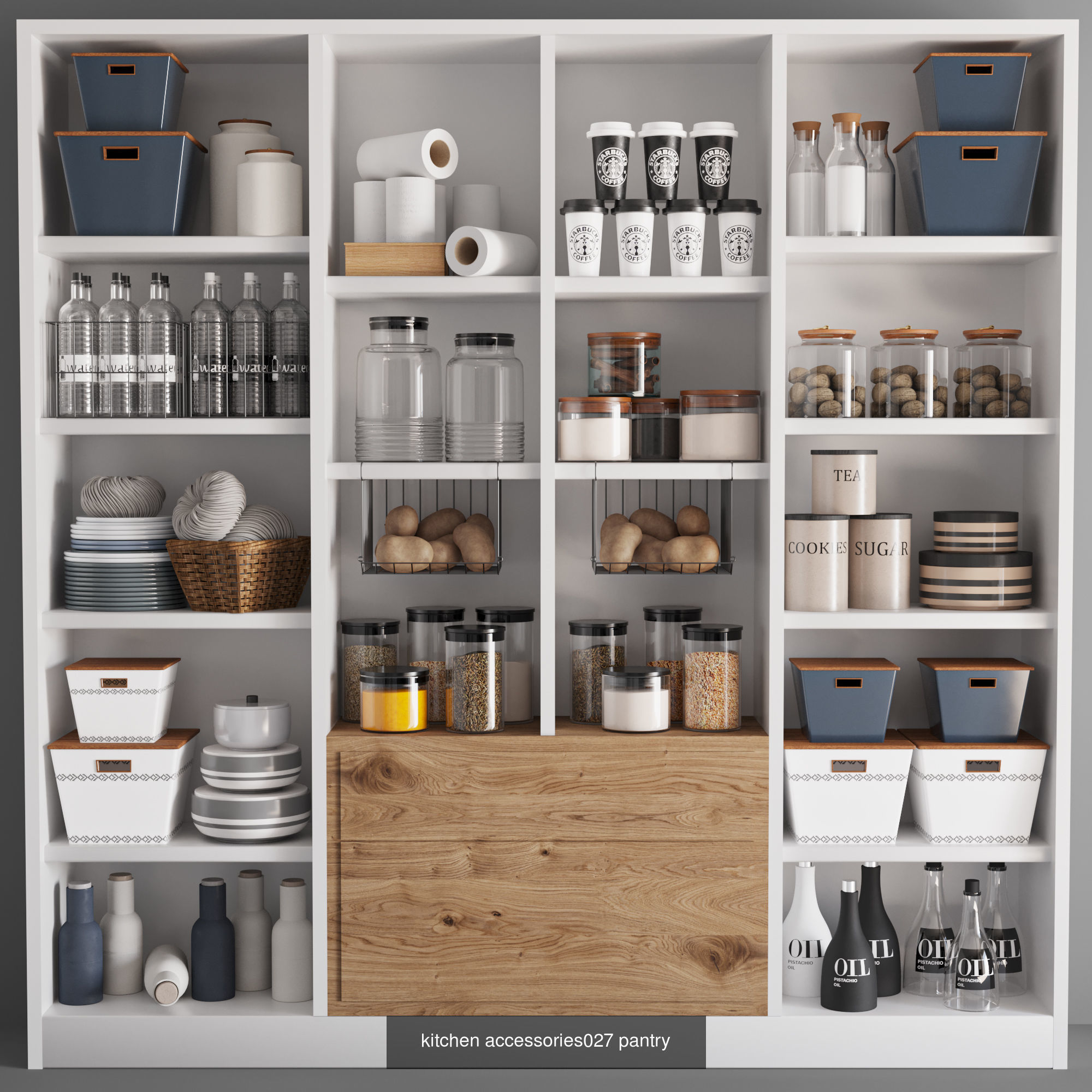 5 kitchen accessories vol6  3D Model Collection_2