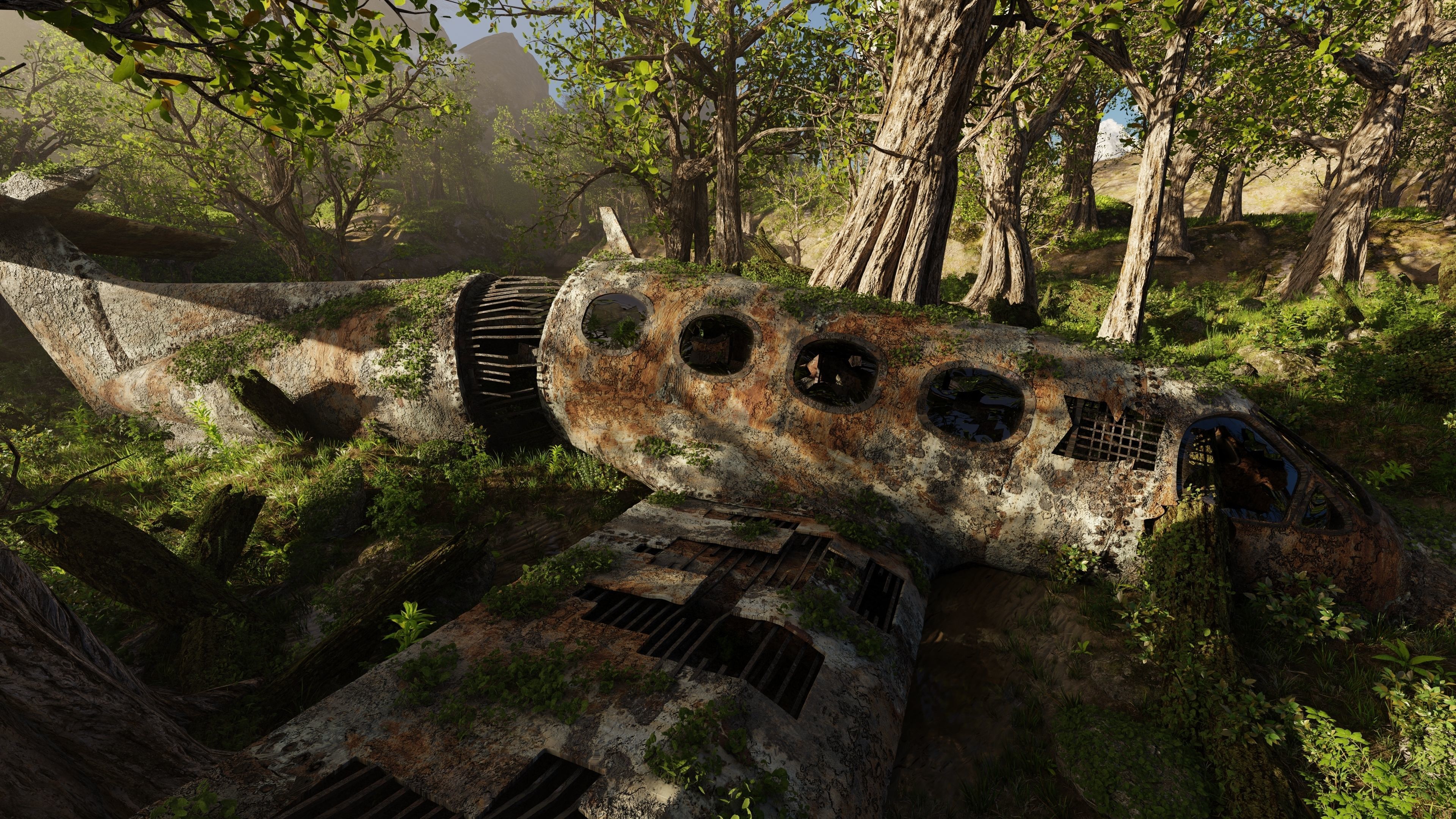 Crash Site Scene 3D model_4