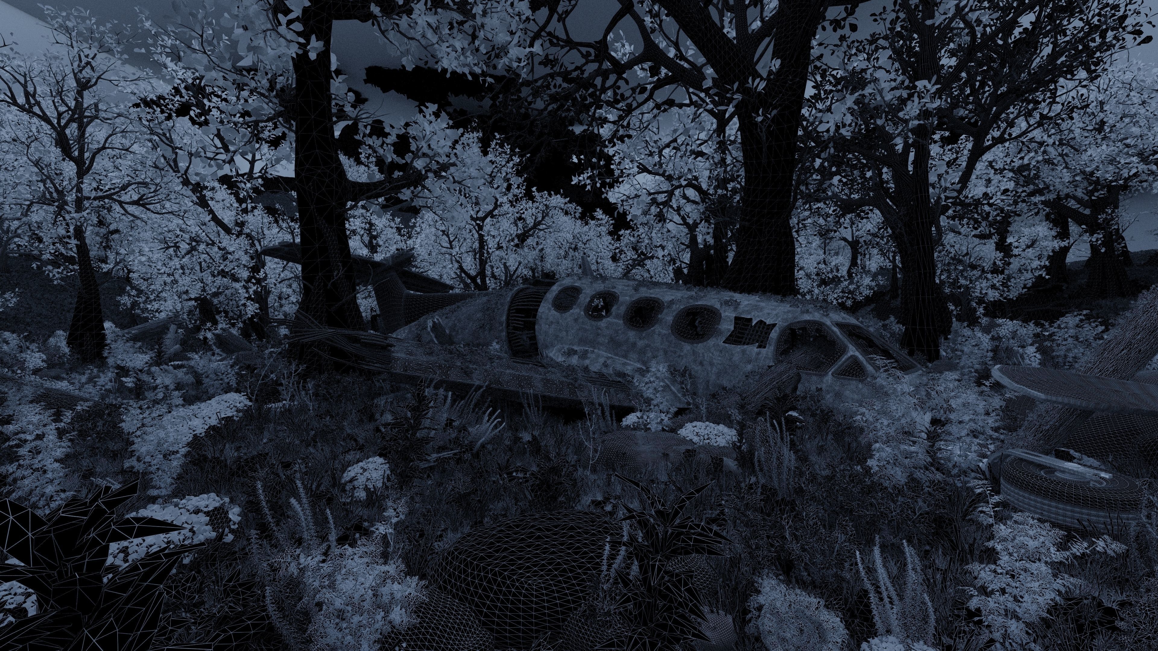 Crash Site Scene 3D model_15