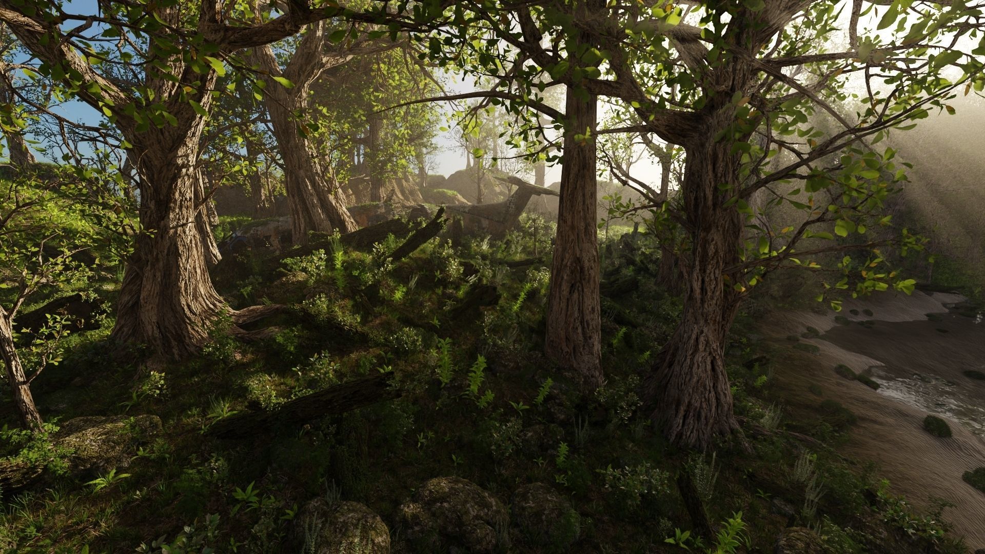 Crash Site Scene 3D model_8