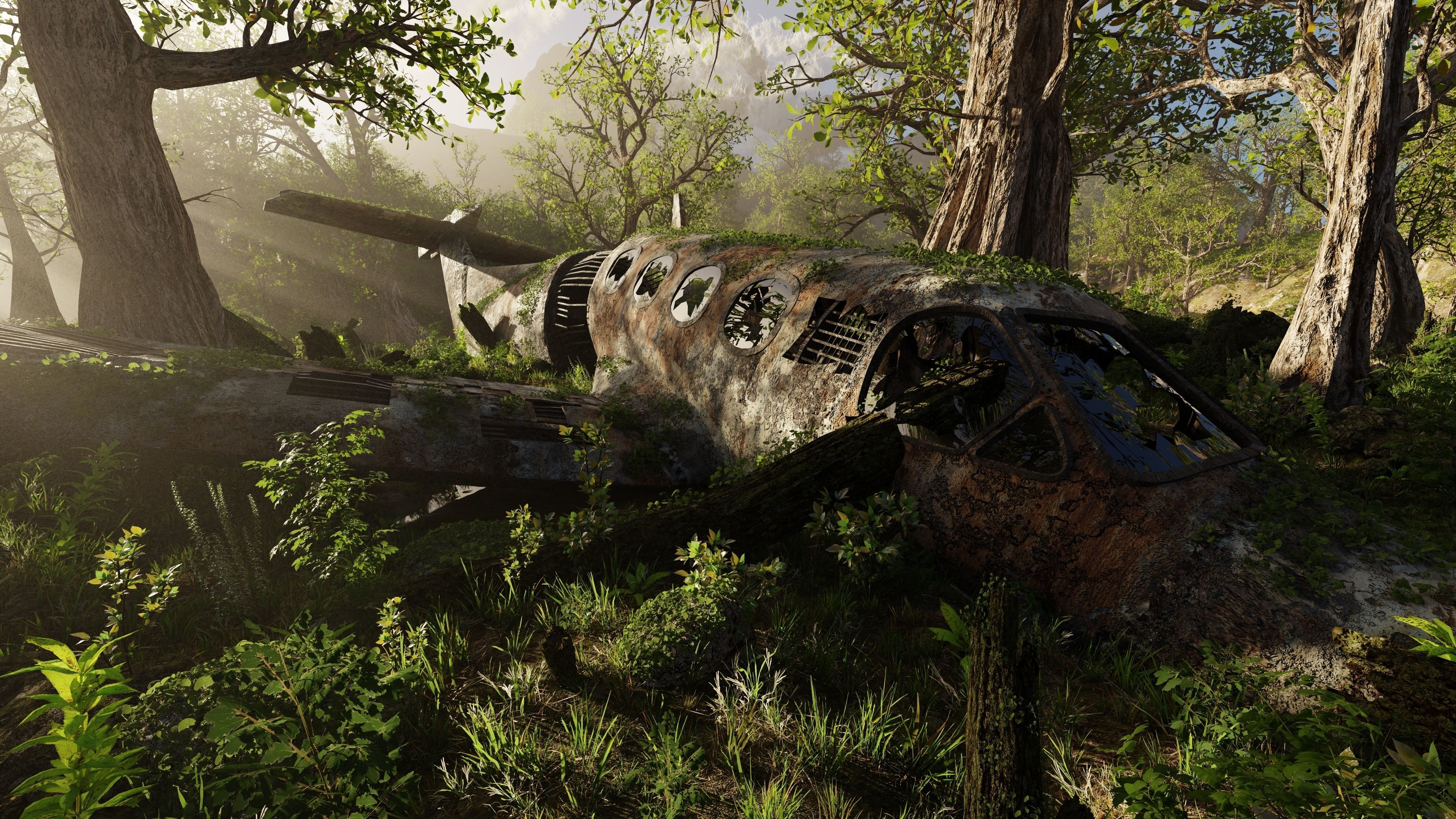 Crash Site Scene 3D model_2