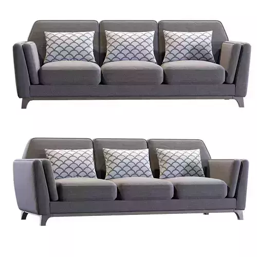 Ceni Volcanic Sofa By Article 3D model