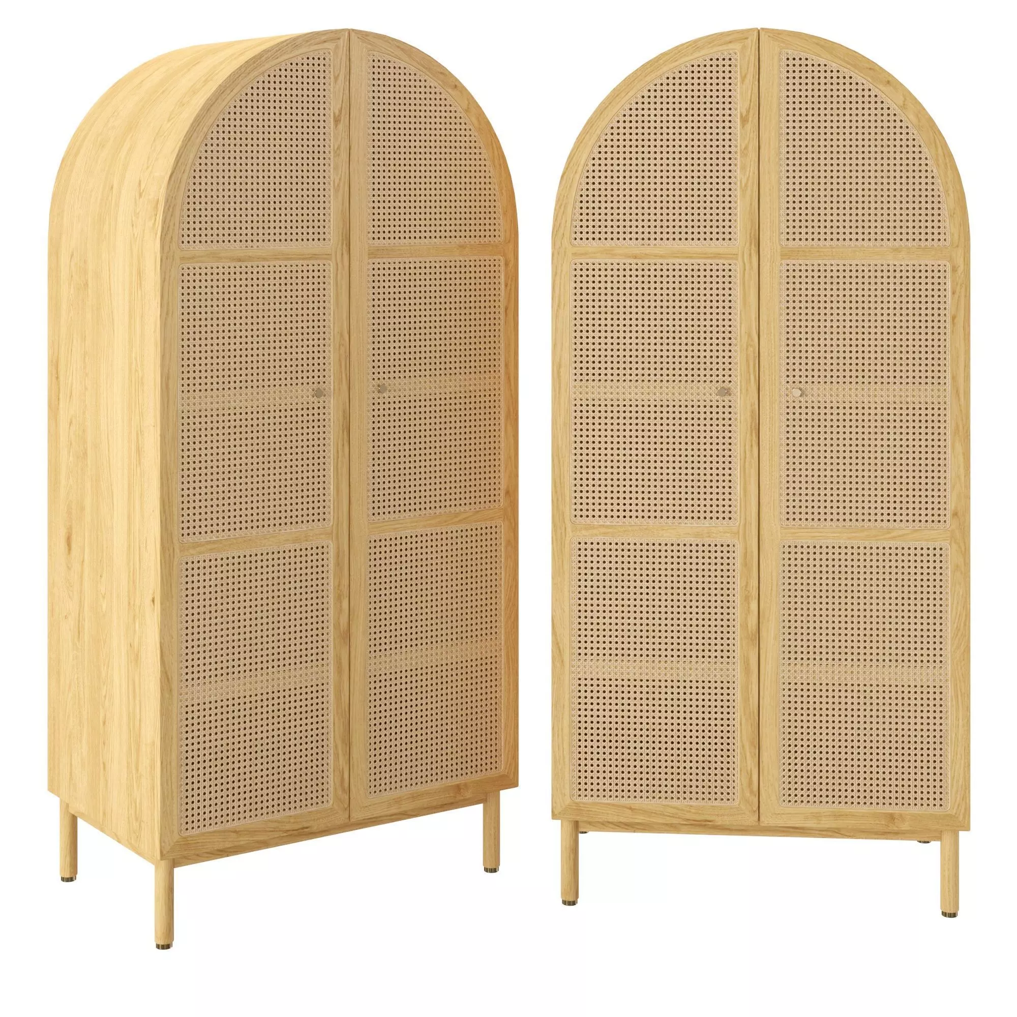 Ankhara Double Wardrobe 3D model_0