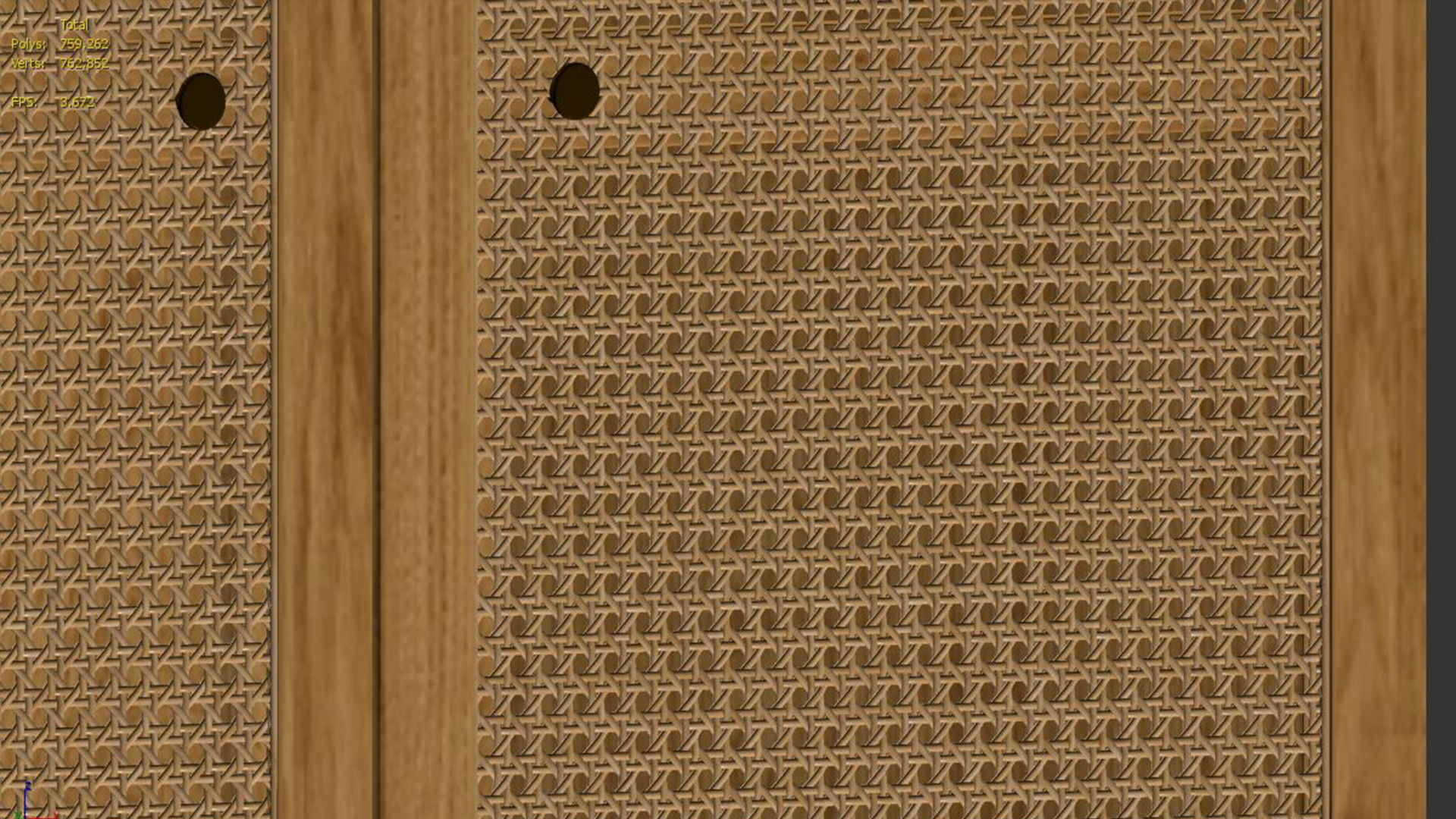 Ankhara Double Wardrobe 3D model_4