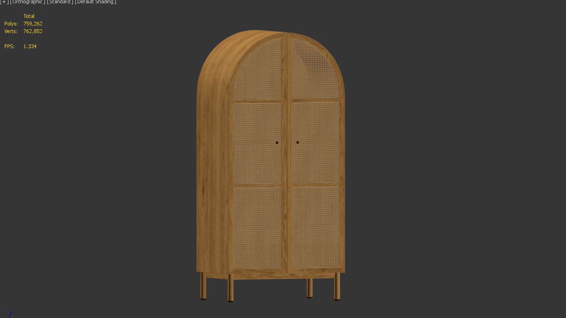 Ankhara Double Wardrobe 3D model_2