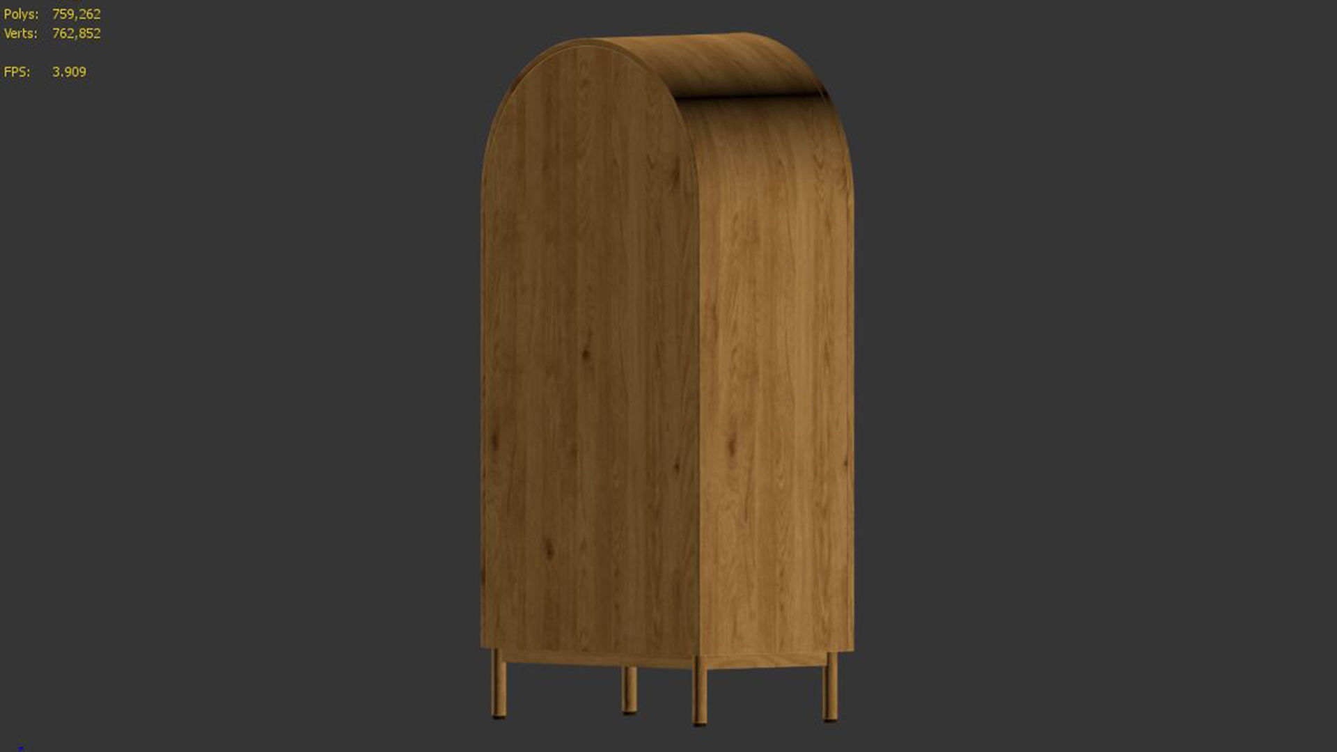 Ankhara Double Wardrobe 3D model_3