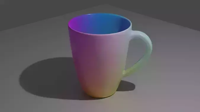 Colorful cup