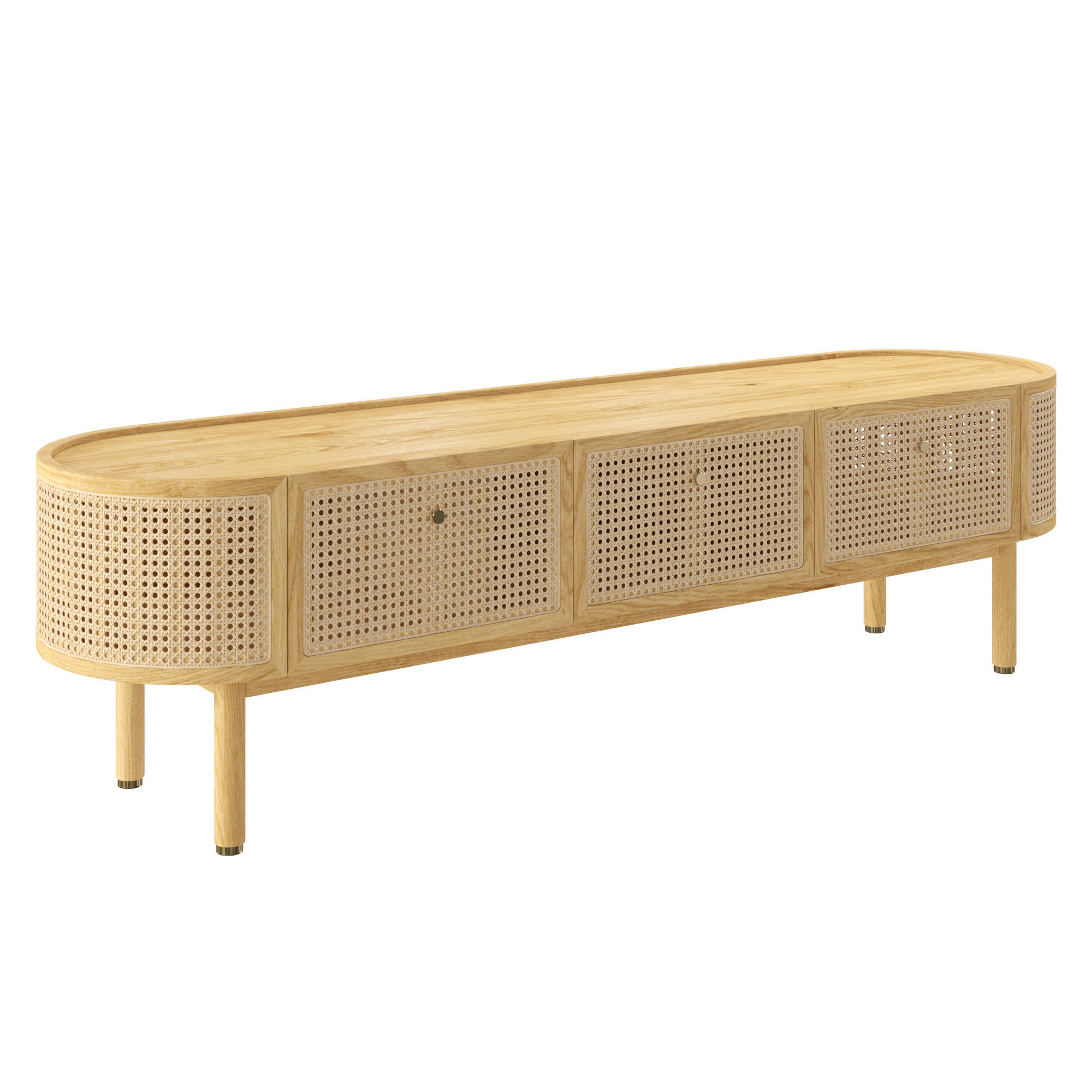 Ankhara Wide Media Unit 3D model_1