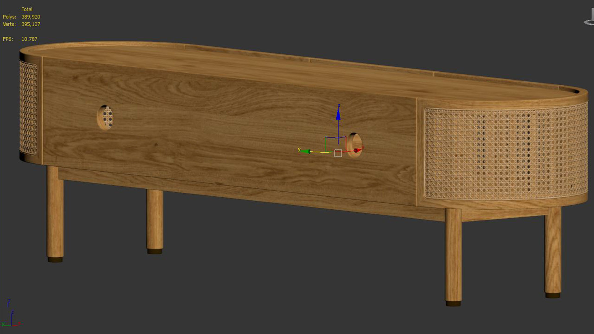 Ankhara Wide Media Unit 3D model_5
