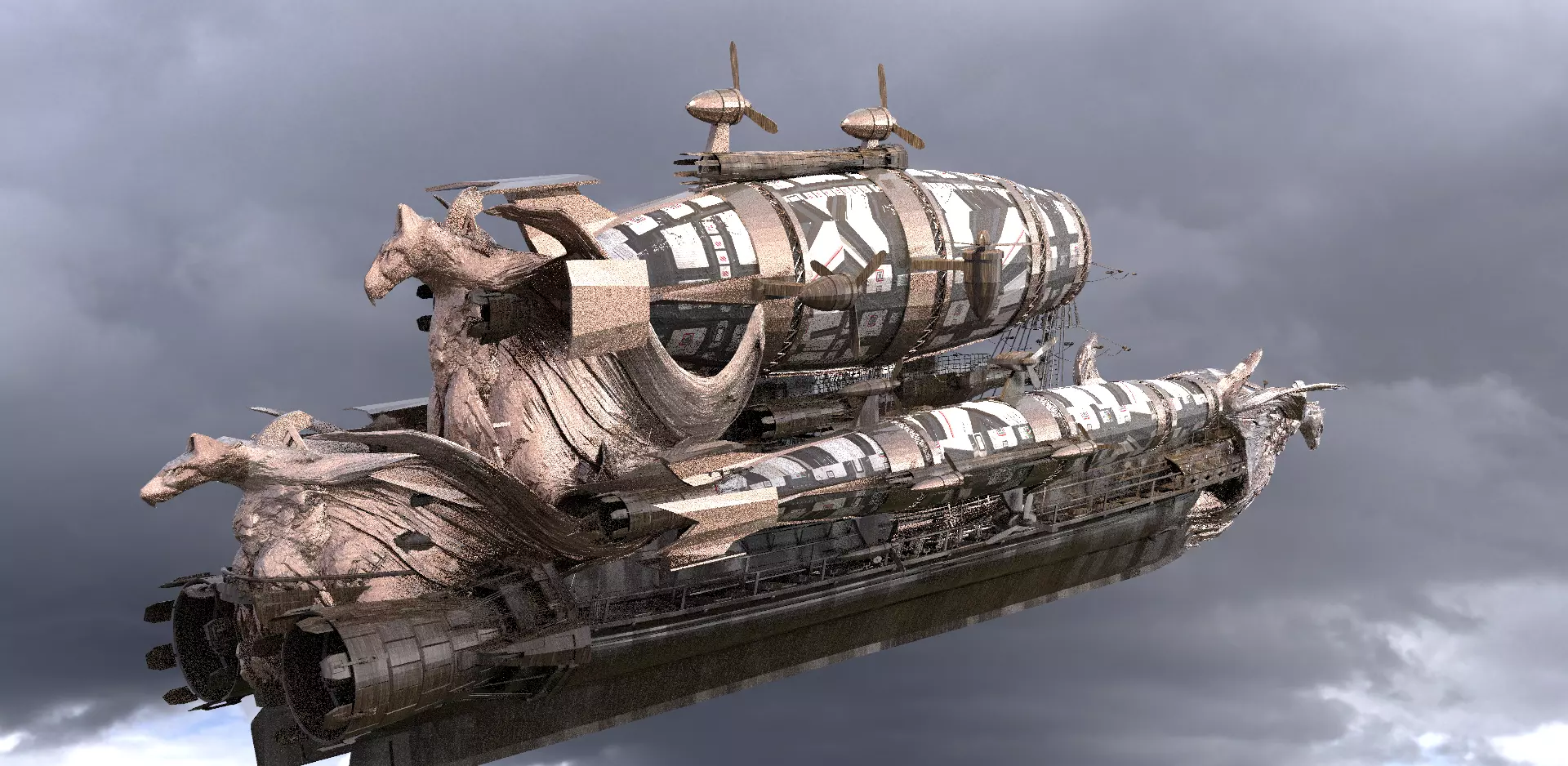 Future Ship Grand 3D model_0
