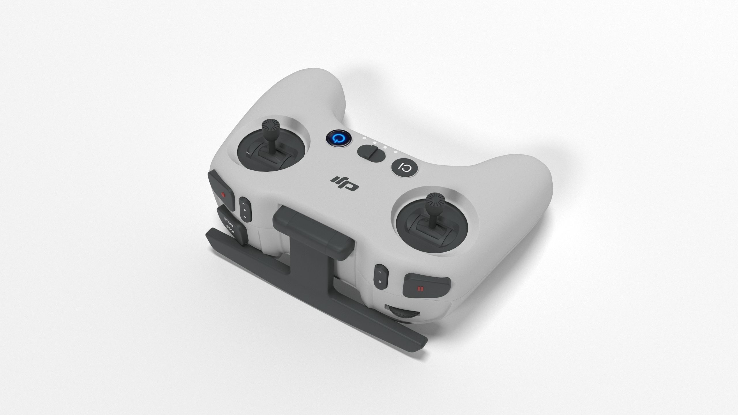 DJI controller  3D model_2