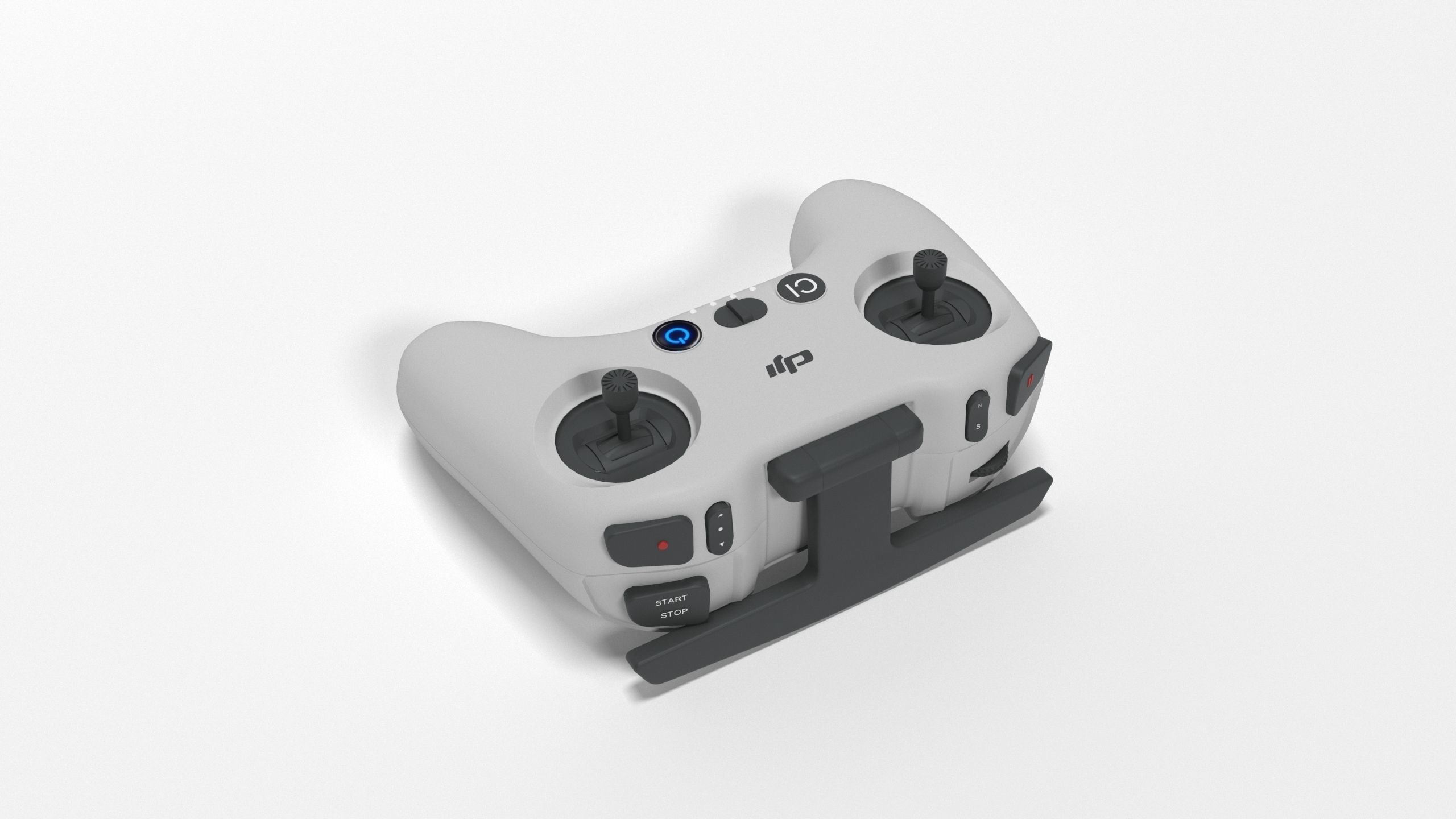 DJI controller  3D model_5