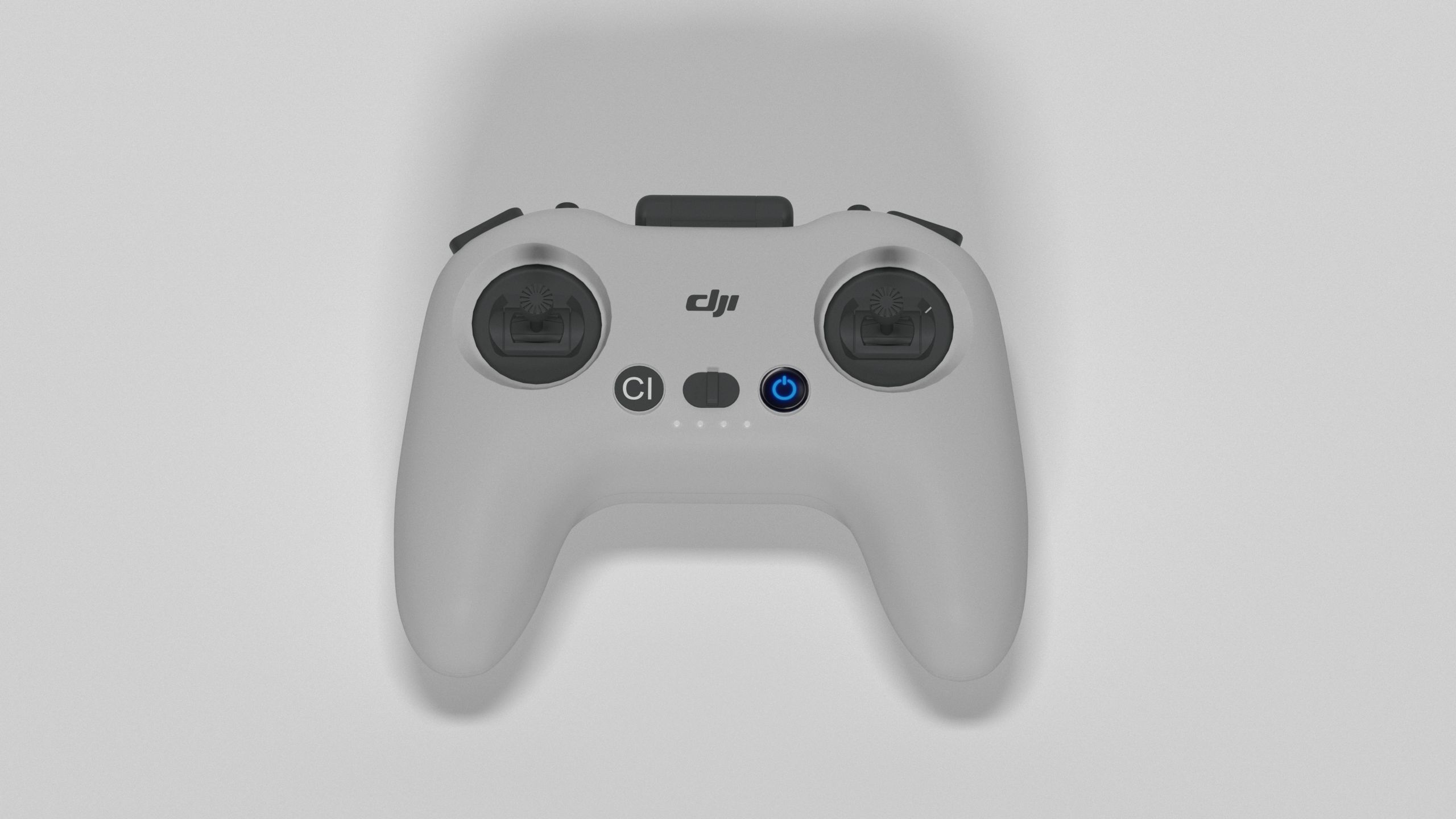 DJI controller  3D model_8